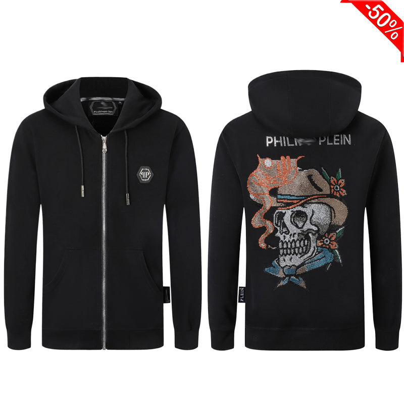 SOLA-Philpp New Skull Diamond Hoodie 