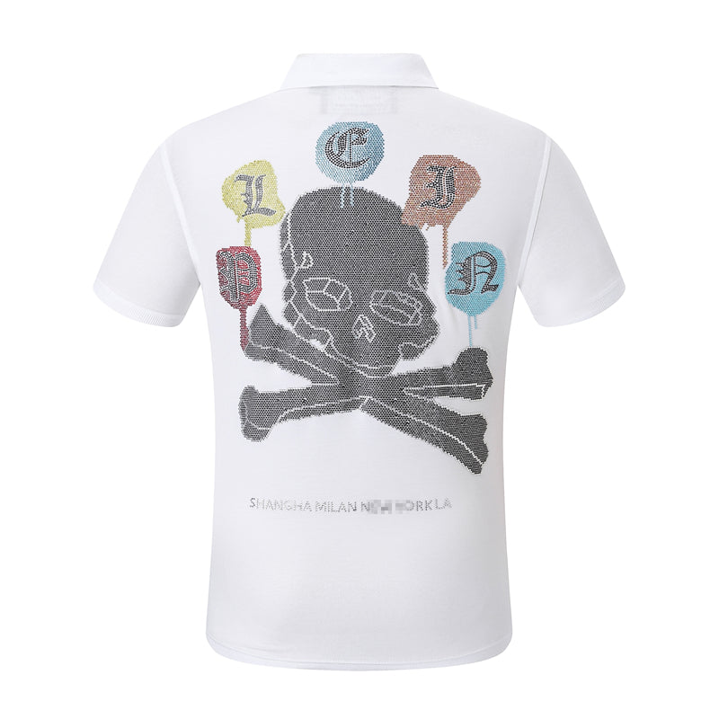 SOLA-PP  Skull Diamond POLO Shirt