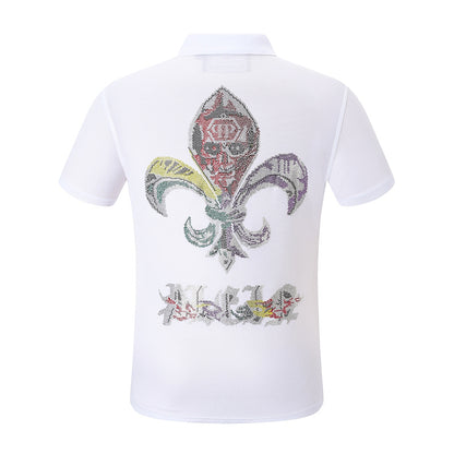 SOLA-PP Skull Flowers POLO Shirt