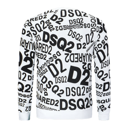 SOLA-DSQ2 2024ss printing sweatshirt