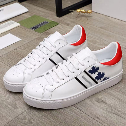 SOLA-DSQ2 New Men's Leather Sneakers