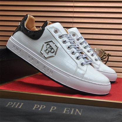 PP Men New Men's leather sneakers