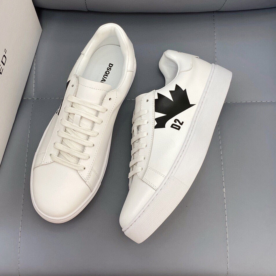 SOLA-DSQ2 New Leather Men's Sneakers