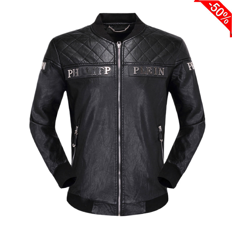 SOLA-PP 6977 Leather Padded Jacket