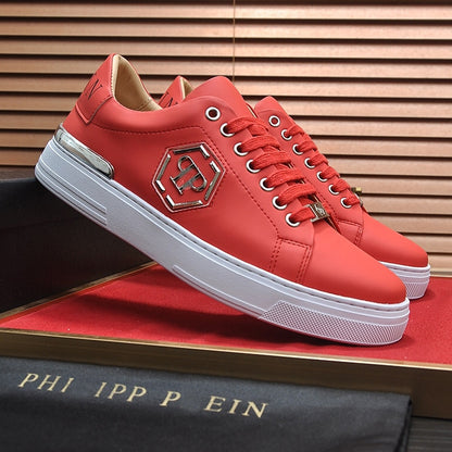 PP Men New Men's leather sneakers