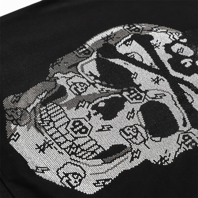 SOLA-Philpp New Skull Diamond Hoodie