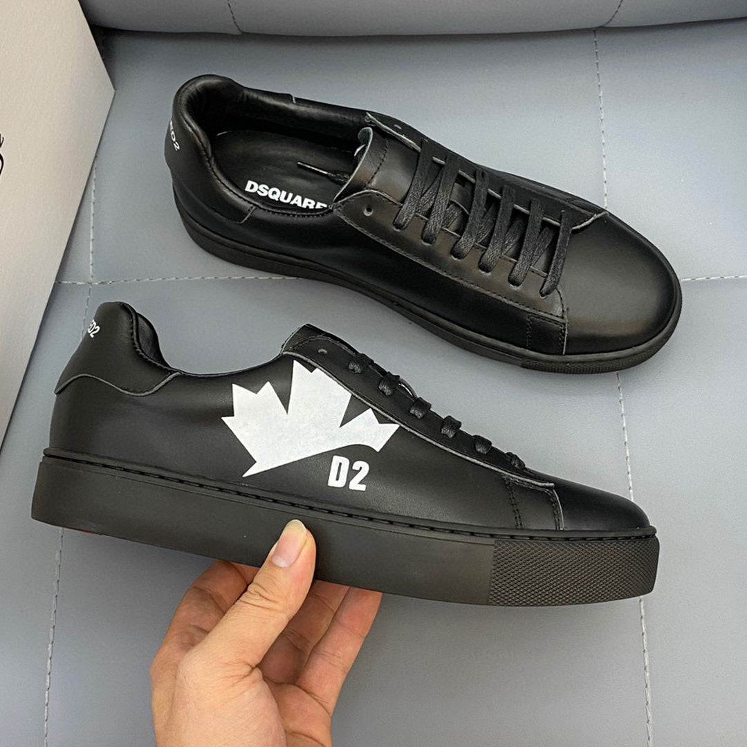 SOLA-DSQ2 New Leather Men's Sneakers