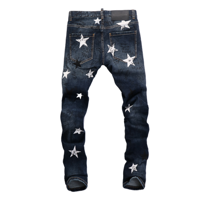 D2 Man Star Print Jeans