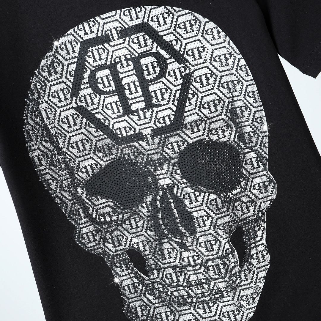 SOLA-PP PHILPP Skull Diamond T-ĉemizo 