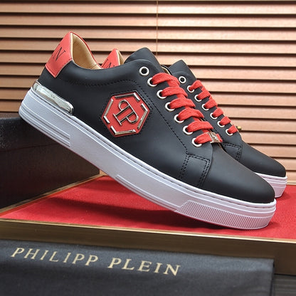 PP Men New Men's leather sneakers