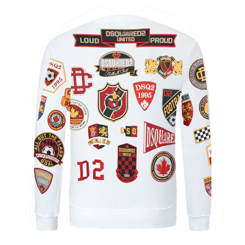 SOLA-DSQ2 2024ss badge Sweatshirt