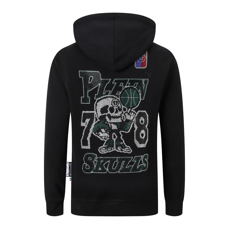 SOLA-Philpp New Skull Diamond Hoodie 