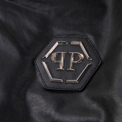 PP men Letter Jacket