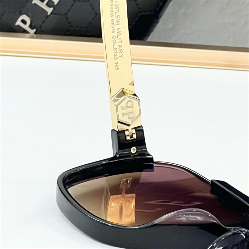 PP Letter logo sunglasses