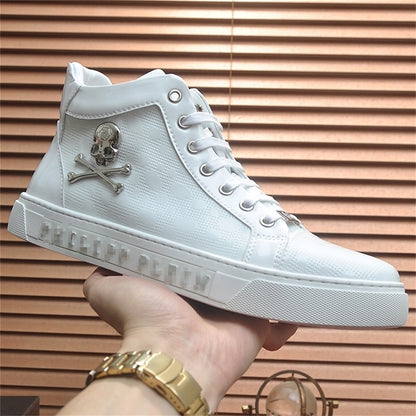 PP New Men's high-top leather Sneakers