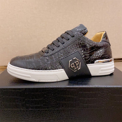 PP New letter leather Sneakers