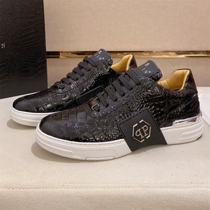 PP New letter leather Sneakers