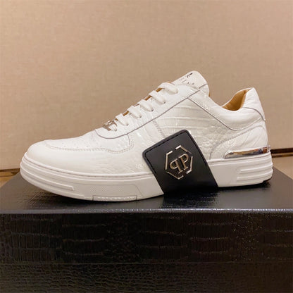 PP New letter leather Sneakers