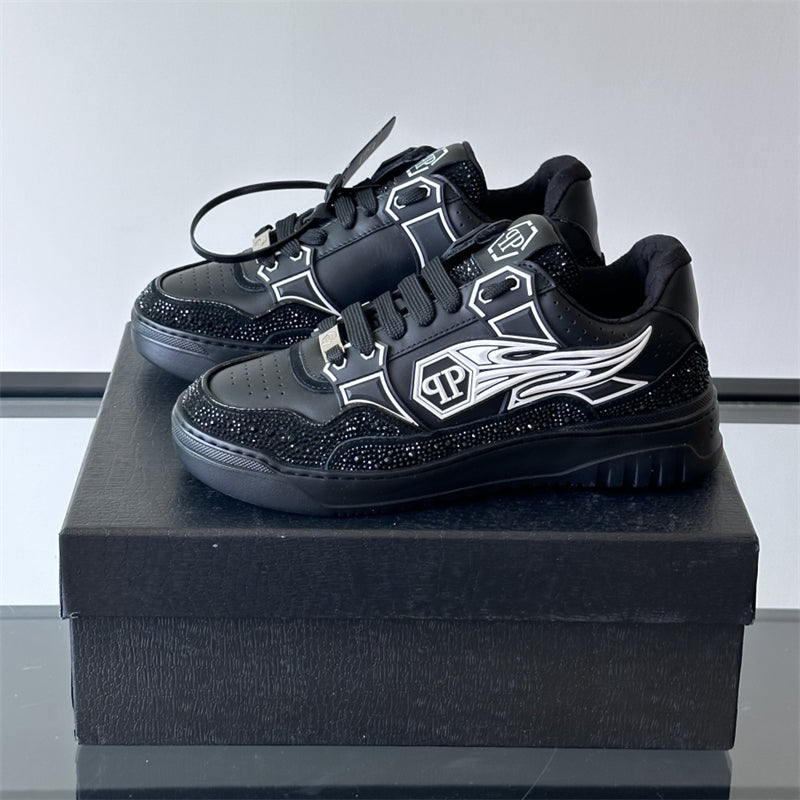 PP New letter leather Sneakers