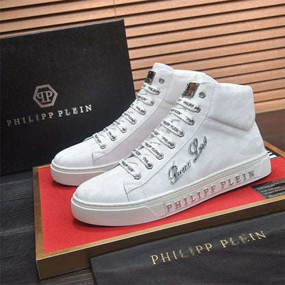 New high-top leather Sneakers