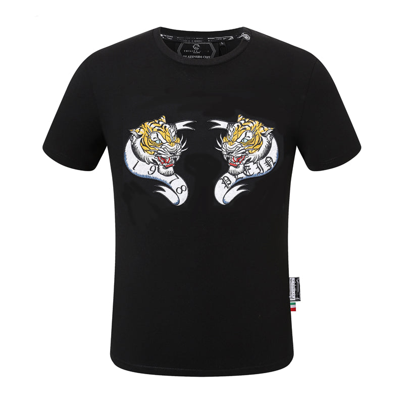 PP New Lion head embroidery T-shirt