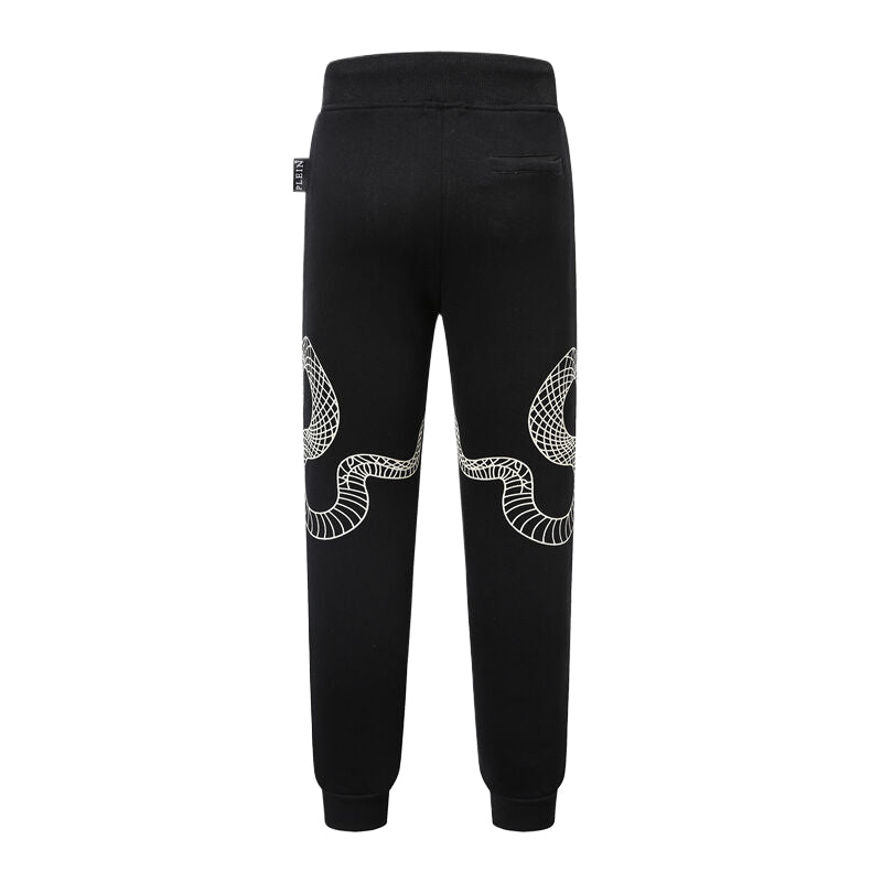 PP Men's Snake Print Sweatpants