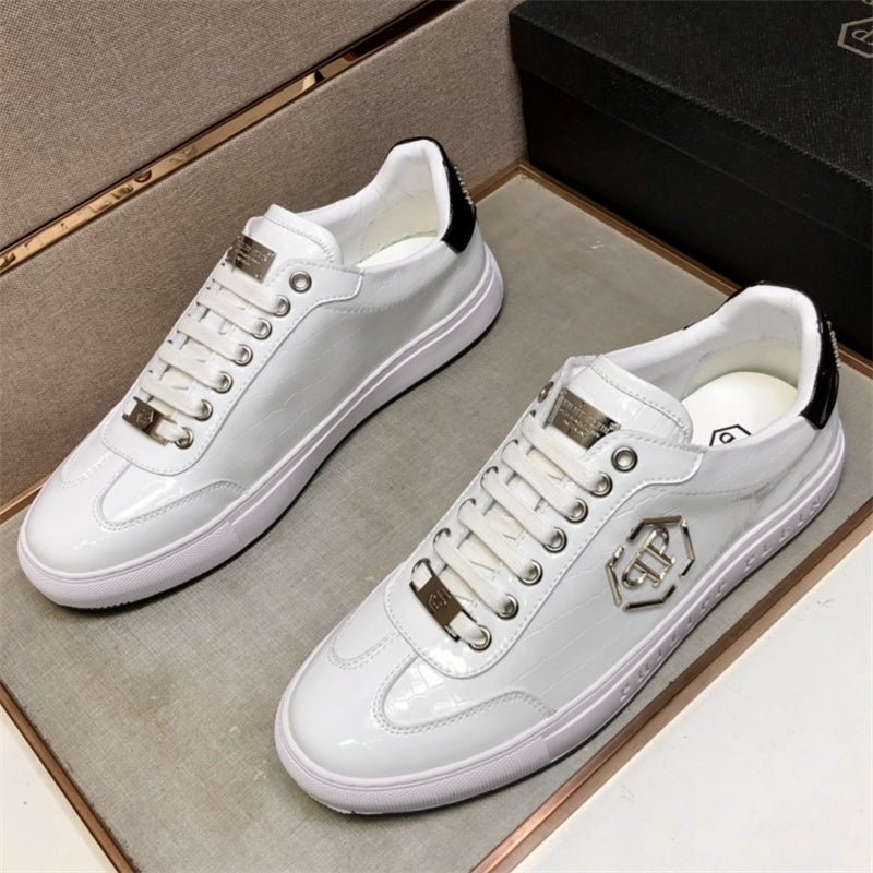 PP men's new lettering sneakers