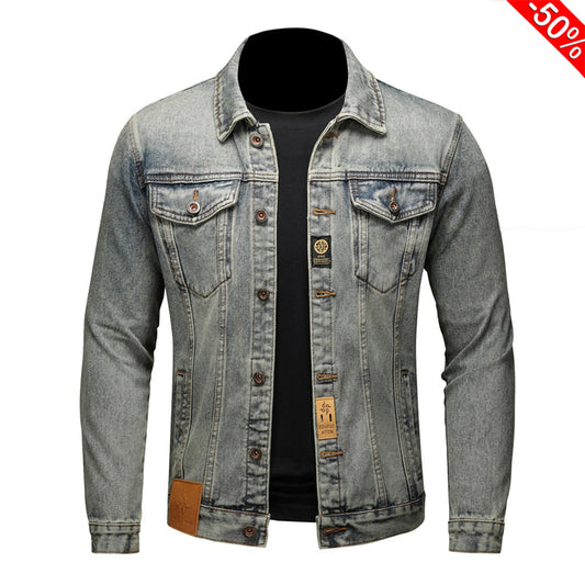 SOLA-DSQ2 New Man Ietter Denim Jacket