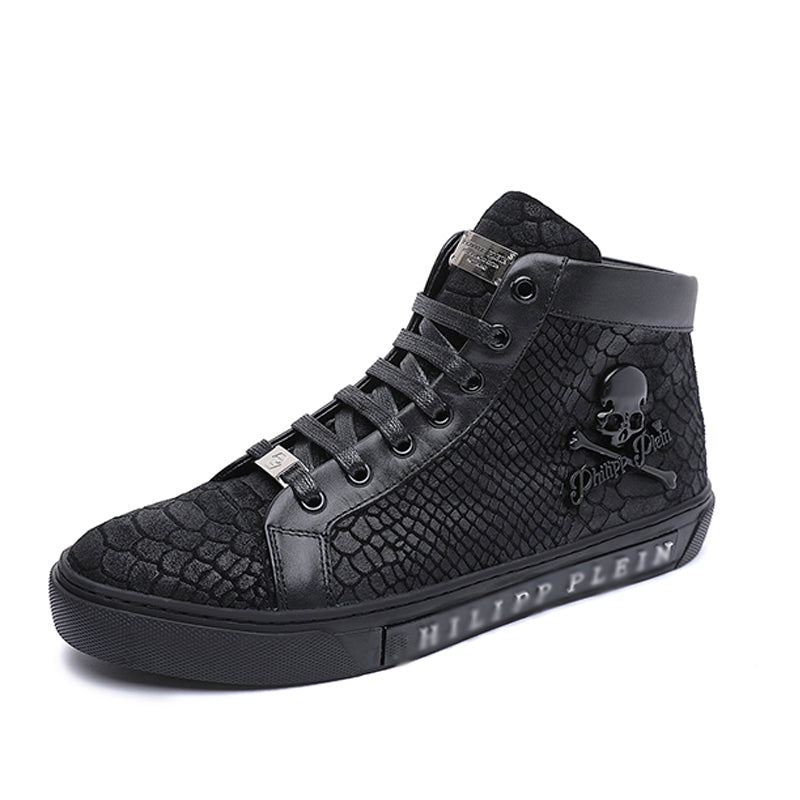 PP New Men's high-top leather Sneakers