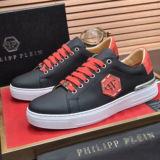 PP Men New Men's leather sneakers