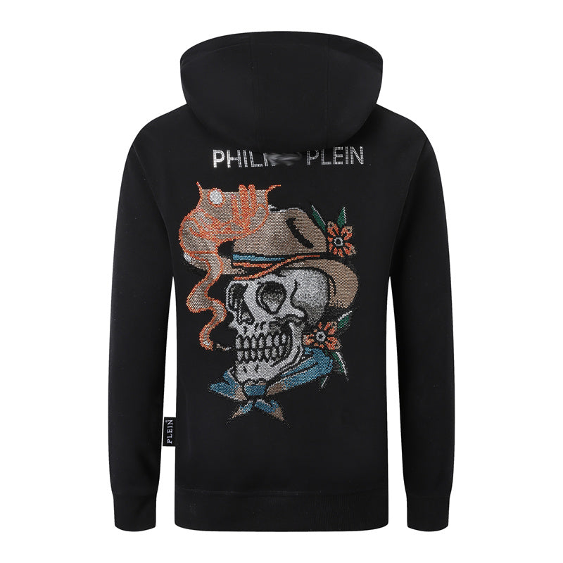 SOLA-Philpp New Skull Diamond Hoodie 