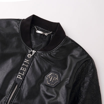 PP men Letter Jacket