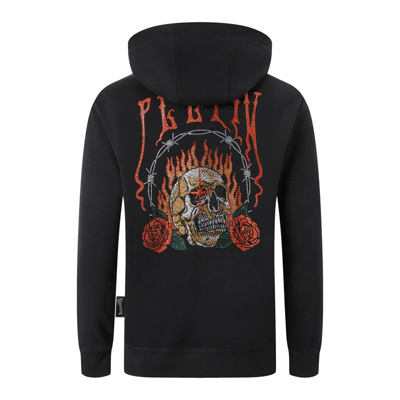 SOLA-Philpp New Skull Diamond Hoodie