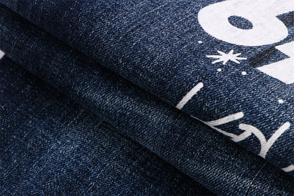 SOLA-DSQ2 New Man Graffiti Jeans